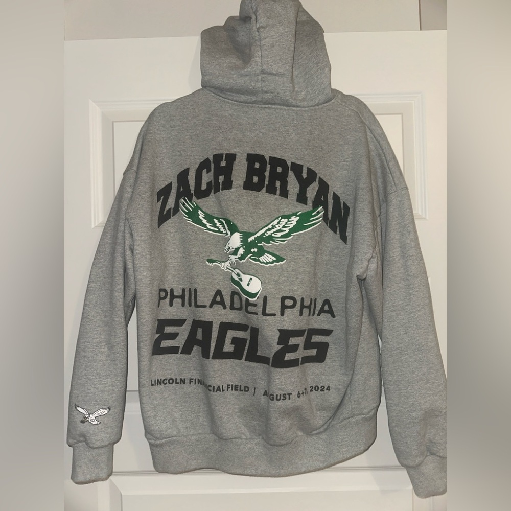 Zach Bryan x Philadelphia Eagles Merch Hoodie